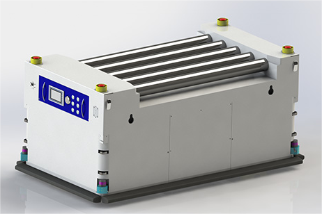 Plataforma de rodillos tipo AGV